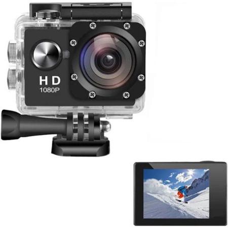 Imagem de Kit Câmera Filmadora Action Sports Cam 1080P + Acessórios