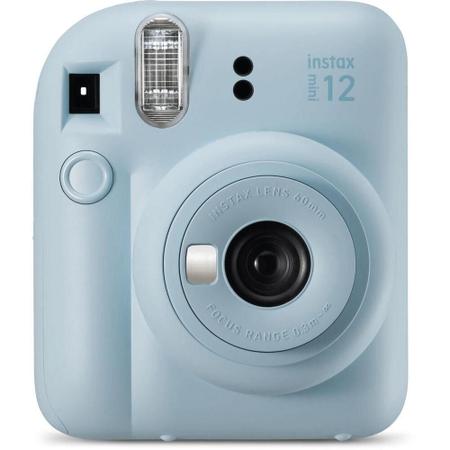 Imagem de Kit Câmera Instantânea FujiFilm Instax Mini 12 Azul Candy com Bolsa e Pack 10 Filmes