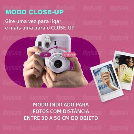 Kit Câmera Instax Mini 11 Branca + 20 Filmes + Bolsa + Álbum - Optisom