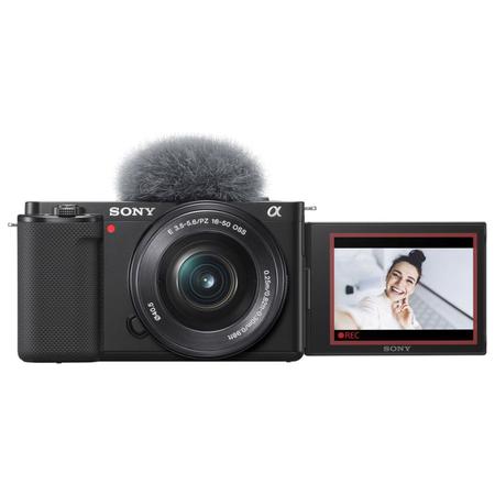 Imagem de Kit Câmera Sony Zve10 Com Lente 16-50mm + Microfone Boya Bymm1 + Bolsa
