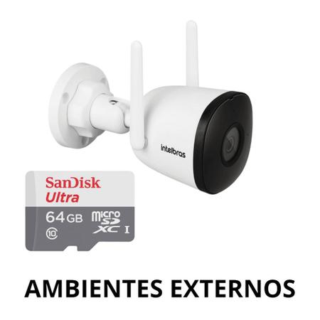 Imagem de Kit Cameras Intelbras Wi-fi Interna IMX C + Externa IM5 SC