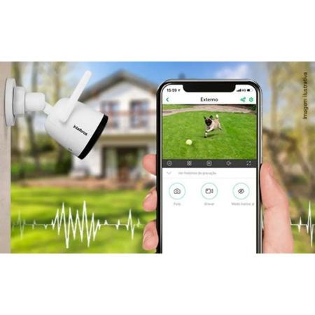 Imagem de Kit Cameras Intelbras Wi-fi Interna IMX C + Externa IM5 SC
