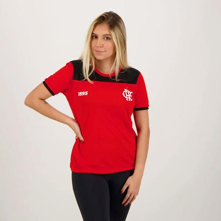 Imagem de Kit Camisa Adidas Flamengo I 2024 Feminina + Camisa Flamengo Grasp Feminina Vermelha