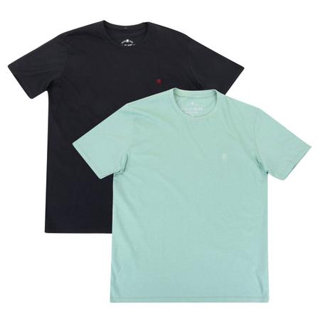 Imagem de Kit Camisetas Polo Wear Básicas Com 2 Peças Masculinas