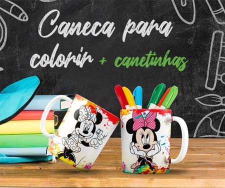 Kit Caneca para pintar Dinossauro + Jogo de Canetinhas Laváveis - Mary Pop  Personalizados - Canecas - Magazine Luiza