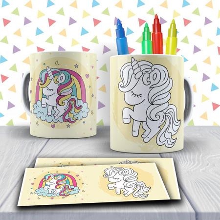 Kit Caneca para pintar A Princesa e o Sapo + Jogo de Canetinhas Laváveis -  Mary Pop Personalizados - Canecas - Magazine Luiza