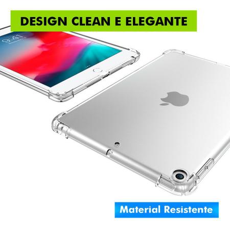 Imagem de Kit Capa Capinha Ipad 3 3ª Geração 2012 Tablet 9.7 Polegadas Tpu Anti Impacto Top Premium + Pelicula