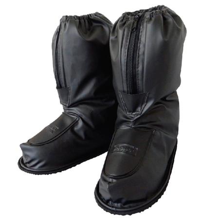 Imagem de Kit Capa de Chuva Motoqueiro Masc Serrana Protercapas EG + Sobre Bota tamanho GG