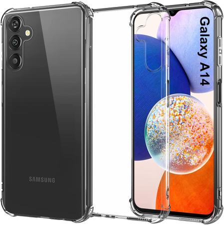 Imagem de Kit Capa Para Galaxy A14 5g Anti Impacto + Película Hprime