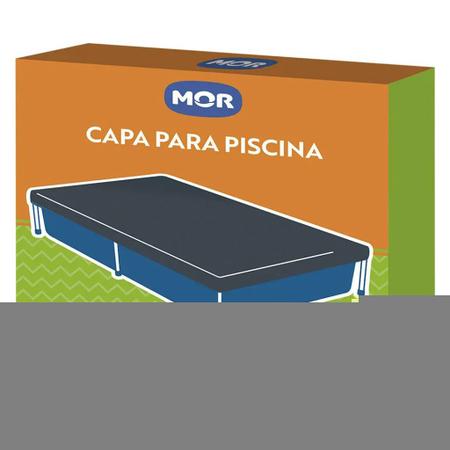 Imagem de Kit Capa Para Piscina 1.000 Litros + Forro De Proteção Limpeza