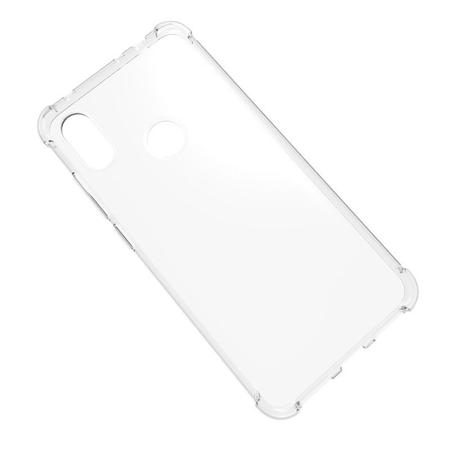 Imagem de Kit Capa Protetora de Silicone + Película de Vidro para Xiaomi Redmi Note 6 Pro