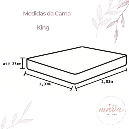 Imagem de Kit Capa Protetora Impermeável King + 2 Capas Impermeável para Travesseiro + Saia Box Elasticada