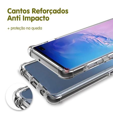 Imagem de Kit Capa Samsung A13 4G +Mini Tripé Selfie Bluetooth +Película 3D Armyshield
