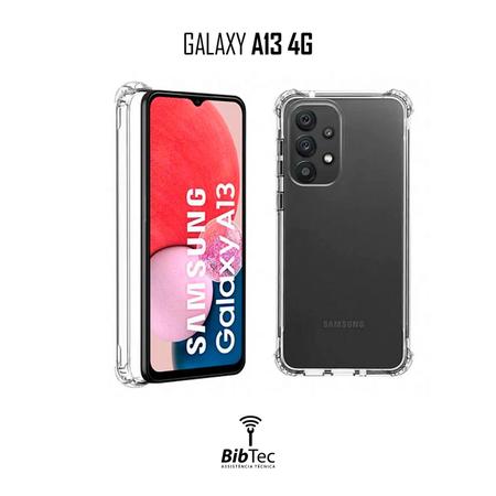 Imagem de Kit Capa Transparente + Película Privativa Fosca + Película Câmera Samsung Galaxy A13 4G