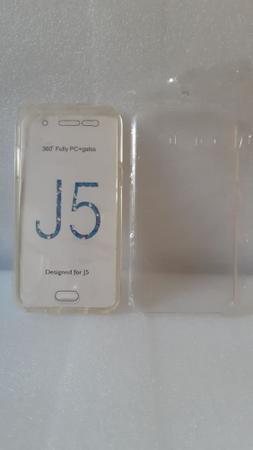 Imagem de KIT Capinha Case Frente e Verso 360º Para Modelos Smartphone SAMSUNG J5