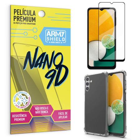 Imagem de Kit Capinha Samsung A13 5G + Película Premium Nano 9D Armyshield