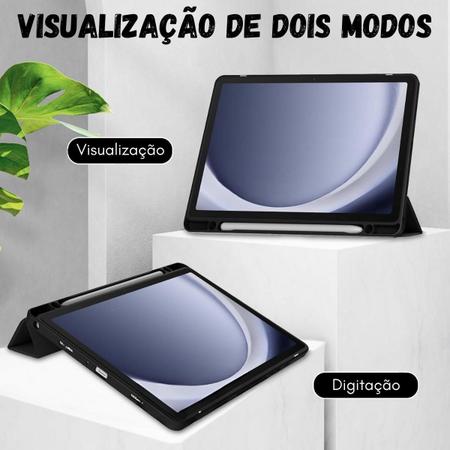 Imagem de Kit Capinha Slot + Caneta Para Tab Samsung A9+ 11 X210 X216
