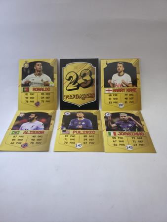 Imagem de Kit Cards 2.5 - FIFA 2023 - FIFGAMES Cards Figurinhas brincadeira de Bater Bafo - 25 Pacotes (100 cards)