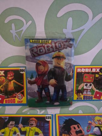 Kit Cards 2.5 - ROBLOX - Cards Figurinhas brincadeira de Bater Bafo - 25  Pacotes (100 cards) - VMR - Figurinhas para Álbum - Magazine Luiza