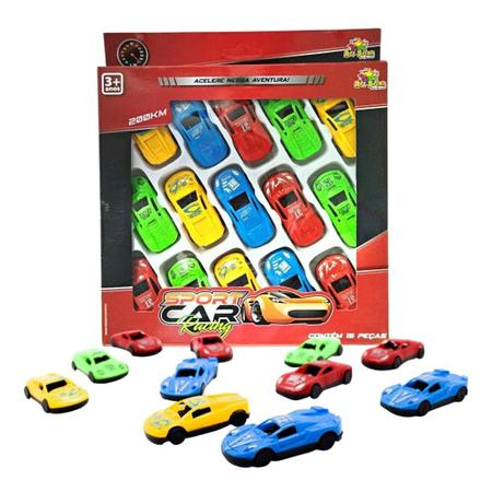 Kit Carro De Corrida Colorido Carrinhos De Brinquedo Baratos - ALTIMIX - Carrinho  de Brinquedo - Magazine Luiza
