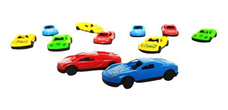 Conjunto Carrinhos Coloridos de Corrida de Brinquedo 15 Carros - Art Brink  - Carrinho de Brinquedo - Magazine Luiza