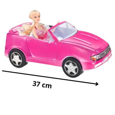 Carro e lancha da Barbie