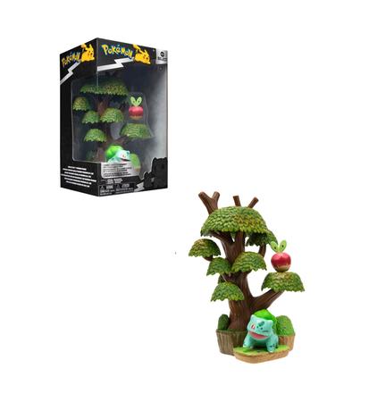 Figura Floresta Com Bulbasaur Applin, Pokemon - Sunny Brinquedos