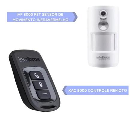 Kit sistema de alarme sem fio - amt 8000 - intelbras - Alarme Residencial -  Magazine Luiza