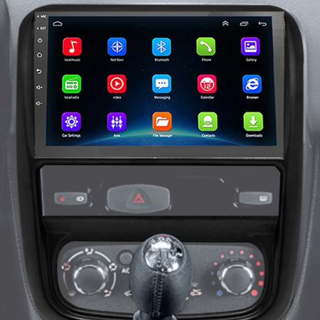 Imagem de Kit Central Multimídia Android Duster 2012 2013 2014 2015 9 Polegadas Tv Online GPS Bluetooth WiFi