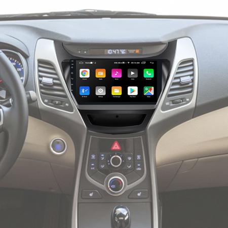 Kit Central Multimídia Android Elantra 2014 2015 2016 9 Polegadas Tv Online GPS Bluetooth WiFi USB - E-Droid Imagem de Kit Central Multimídia Android Elantra 2014 2015 2016 9 Polegadas Tv Online GPS Bluetooth WiFi USB