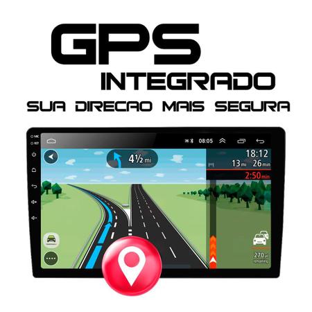 Imagem de Kit Central Multimídia Android Fit Wrv 2015 2016 2017 2018 2019 2020 2021 9 Polegadas Tv Online GPS