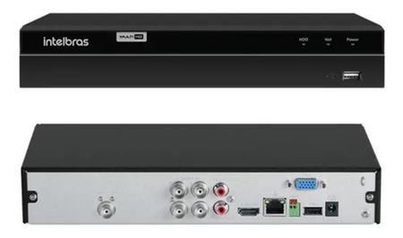 Imagem de Kit Cftv 4 Câmeras Segurança Hd 1 Mp Dvr Mhdx Multi Hd Intelbras