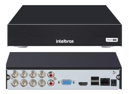 Imagem de Kit Cftv 6 Câmeras Intelbras Multi Hd Dvr 8 Canais Intelbras 1108