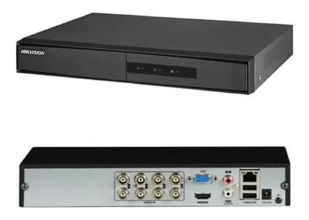 Imagem de Kit Cftv Hikvision Dvr 8 Canais + 8 Câmera Hd 720p Completo