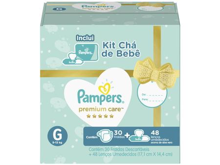 Imagem de Kit Chá de Bebê Pampers 30 Unidades