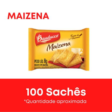 Kit chocolate maizena cream cracker - 300 sachês - Bauducco - Biscoito /  Bolacha - Magazine Luiza