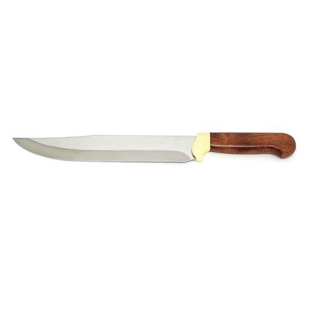 Garfo Churrasco Arkhip Cabo de Madeira 37 cm Total c/ Caixa