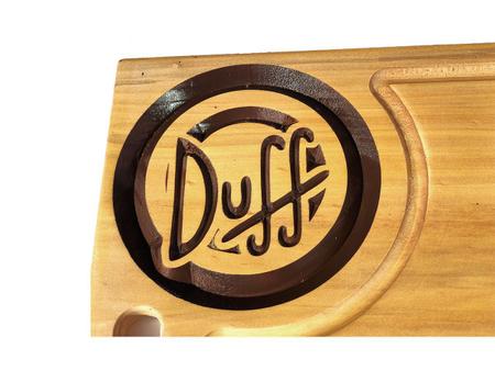 Imagem de Kit Churrasco - Tabua de Corte para Churrasco e Frios Personalizada Duff Gourmet / Faca Multiuso 8"