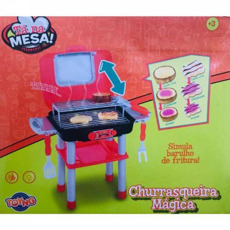 Kit Comidinha Infantil - Tá na Mesa - Churrasco - Toyng