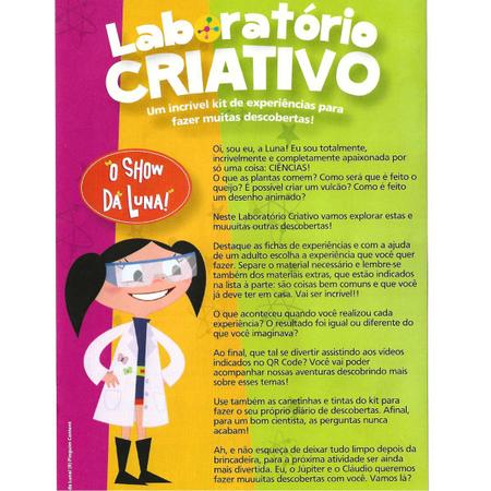 O Meu Primeiro Kit de Ciências  Brinquedo Científico Infantil