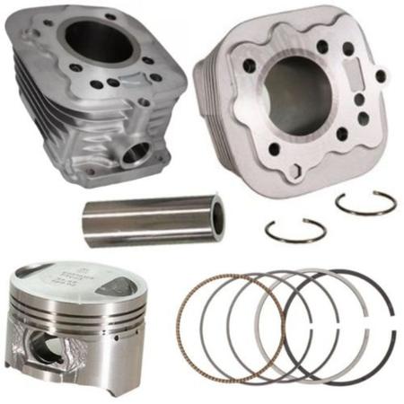 Kit Cilindro Motor Cg 125 Titan Today Cargo 1988 A 2001 Xlr 125 1996 A 2003 Metal Leve Imagem de Kit Cilindro Motor Cg 125 Titan Today Cargo 1988 A 2001 Xlr 125 1996 A 2003 Metal Leve