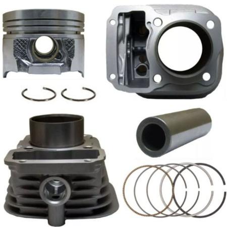 Kit Cilindro Motor Cg 125 Titan Today Cargo 1988 A 2001 Xlr 125 1996 A 2003 Metal Leve Imagem de Kit Cilindro Motor Cg 125 Titan Today Cargo 1988 A 2001 Xlr 125 1996 A 2003 Metal Leve