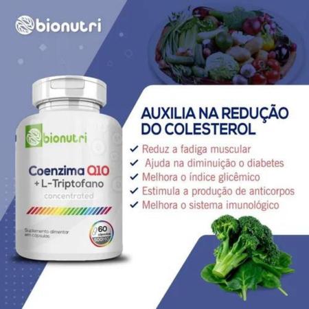Imagem de kit Coenzima Q10  Am ora Mi ura Selênio Zinco Vitamina C 120caps Por pote 500mg