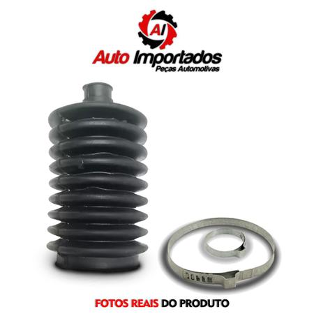 Imagem de Kit Coifa Guarda Pó Caixa Direção Lado Esquerdo Fiat Uno 1984 1985 1986 1987 1988 1989 1990 1991 1992 1993