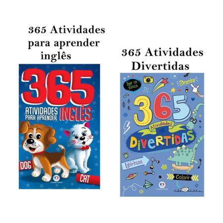 Livro 365 Jogos Divertidos - Volume II Crianças Filhos Ciranda