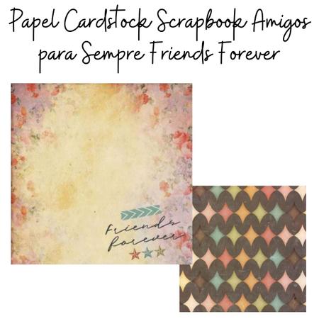 Papel Para Scrapbook Desenhos 30,5X30,5 Art0019 Bffs - Maison Du Atelier -  Cartões e Papéis para Scrapbook - Magazine Luiza