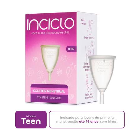 Coletor menstrual B + Disco Lovin + Capsula esterilizadora Cor:Rosa -  INCICLO - Coletor Menstrual - Magazine Luiza