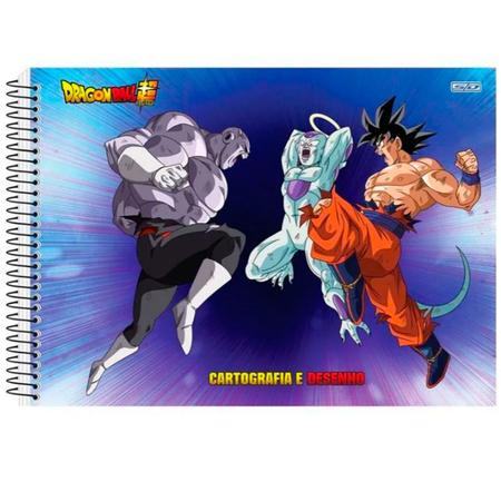 Kit Colorir Caderno desenho Dragon Ball Verde e Lápis 12Un - Shop Macrozao