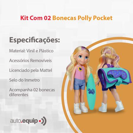 Boneca Polly Pocket Surf - Bumerang Brinquedos