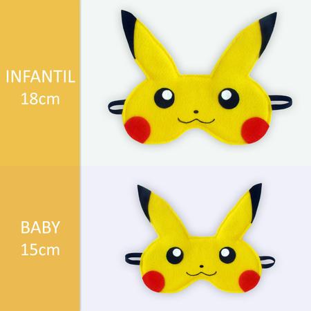 Tecido Pokémon Pikachu Estampa Mascara - 140 cm X 100 cm.
